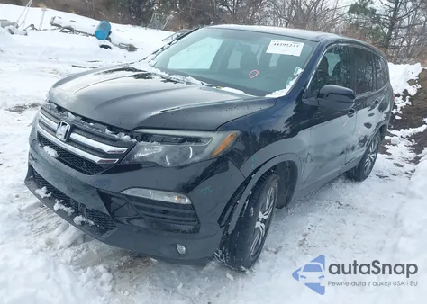 2018 Honda Pilot Ex из США, поврежденный, VIN 5FNYF5H39JB017900